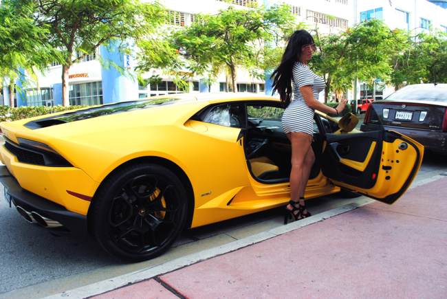 Suhaila Hard Lamborghini